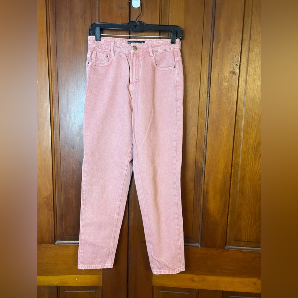 Zara Jeans Trafaluc Denimwear Pink Women’s Sz‎ 4